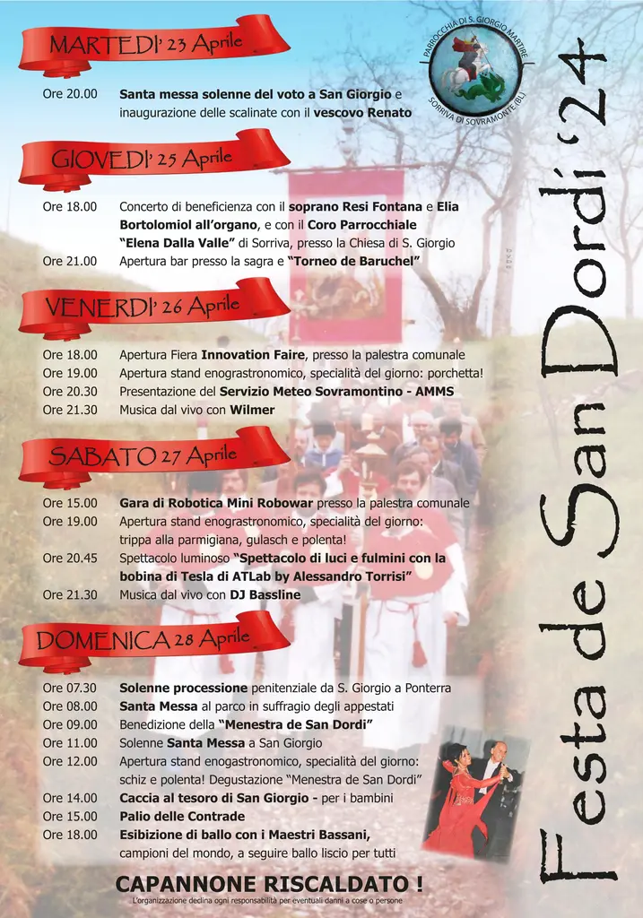 Manifesto Festa de San Dordi