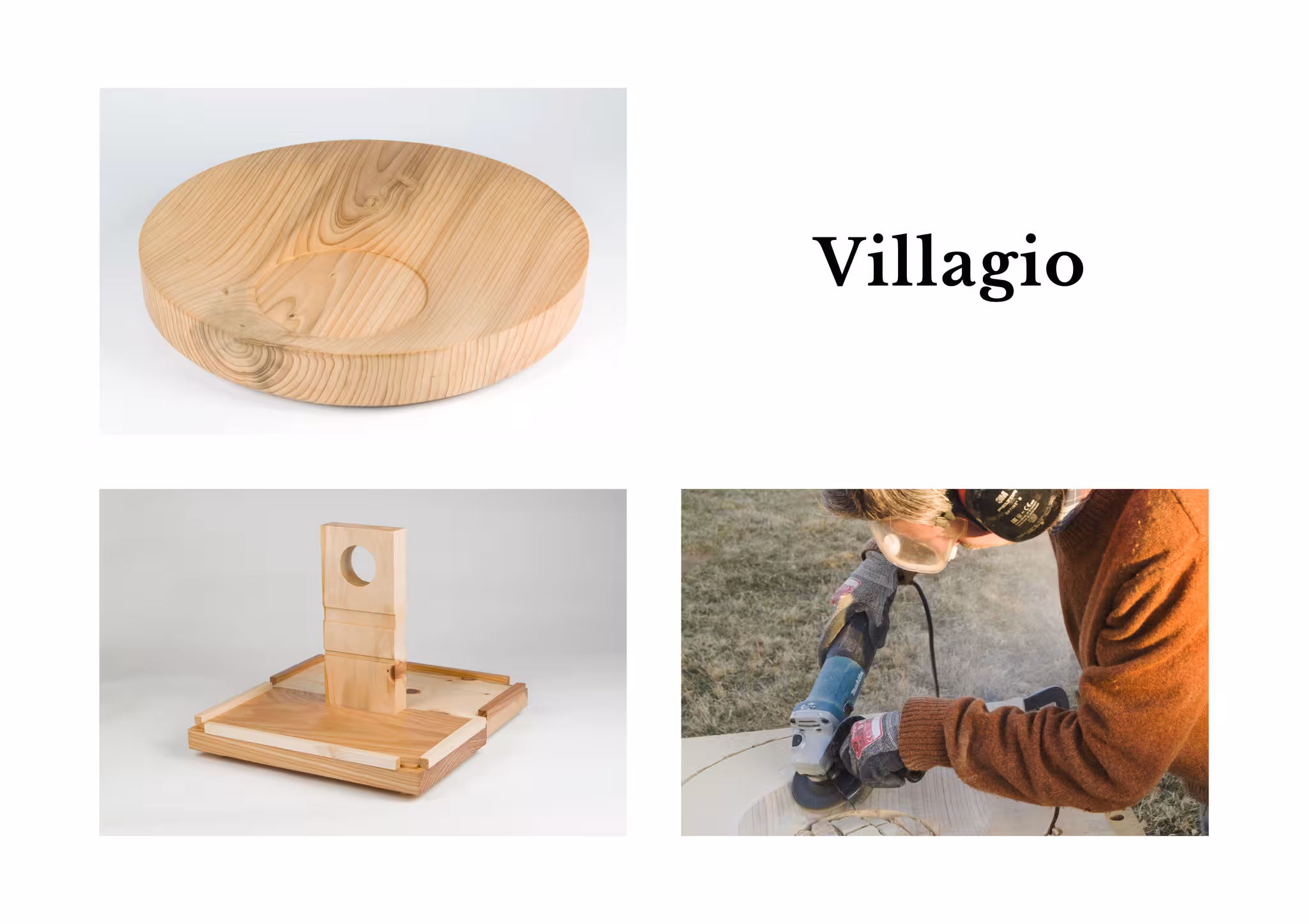 Villagio - Oggetti artigianali in legno per la casa